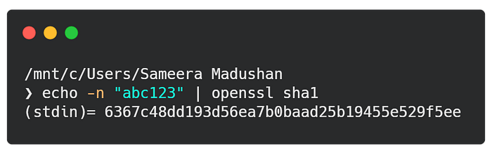 generating-sha-1-checksum-of-string-in-linux